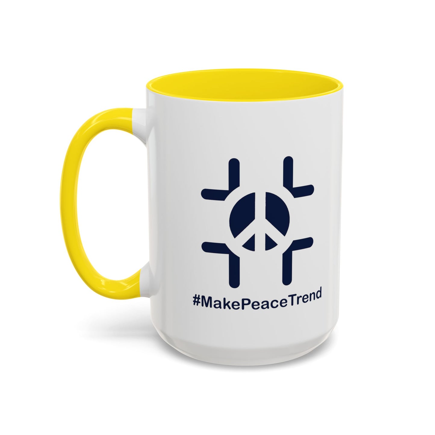 Peace Day Accent Coffee Mug (11, 15oz)