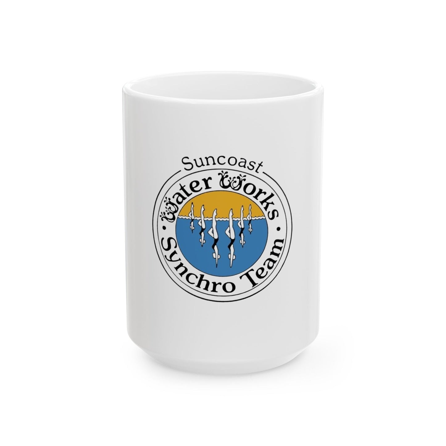 Suncoast Waterworks Ceramic Mug, (11oz, 15oz)