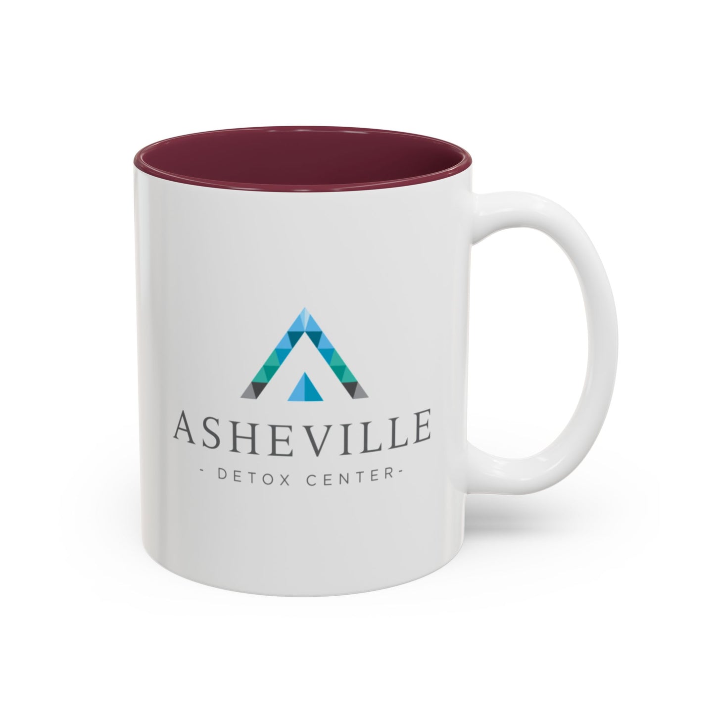 Asheville Detox Center Two-Tone Accent Mug (11oz, 15oz)