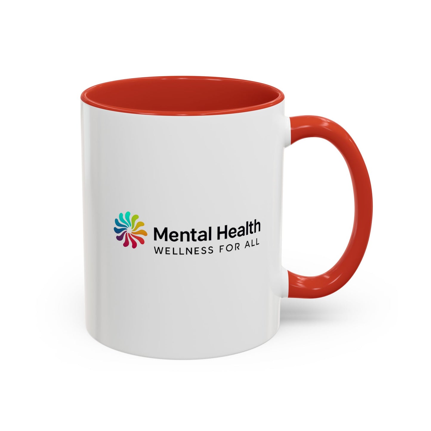 Mental Health Wellness Accent Coffee Mug (11, 15oz)