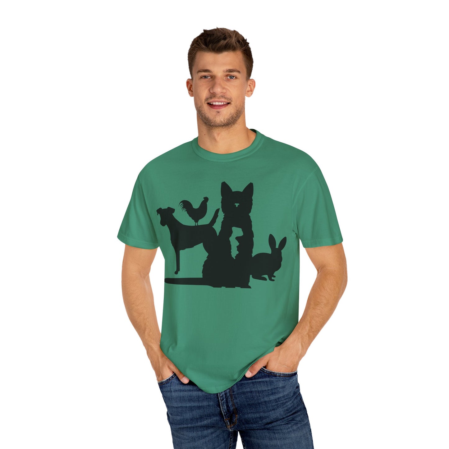 Lake Lowell Animal Rescue Unisex Garment-Dyed T-shirt