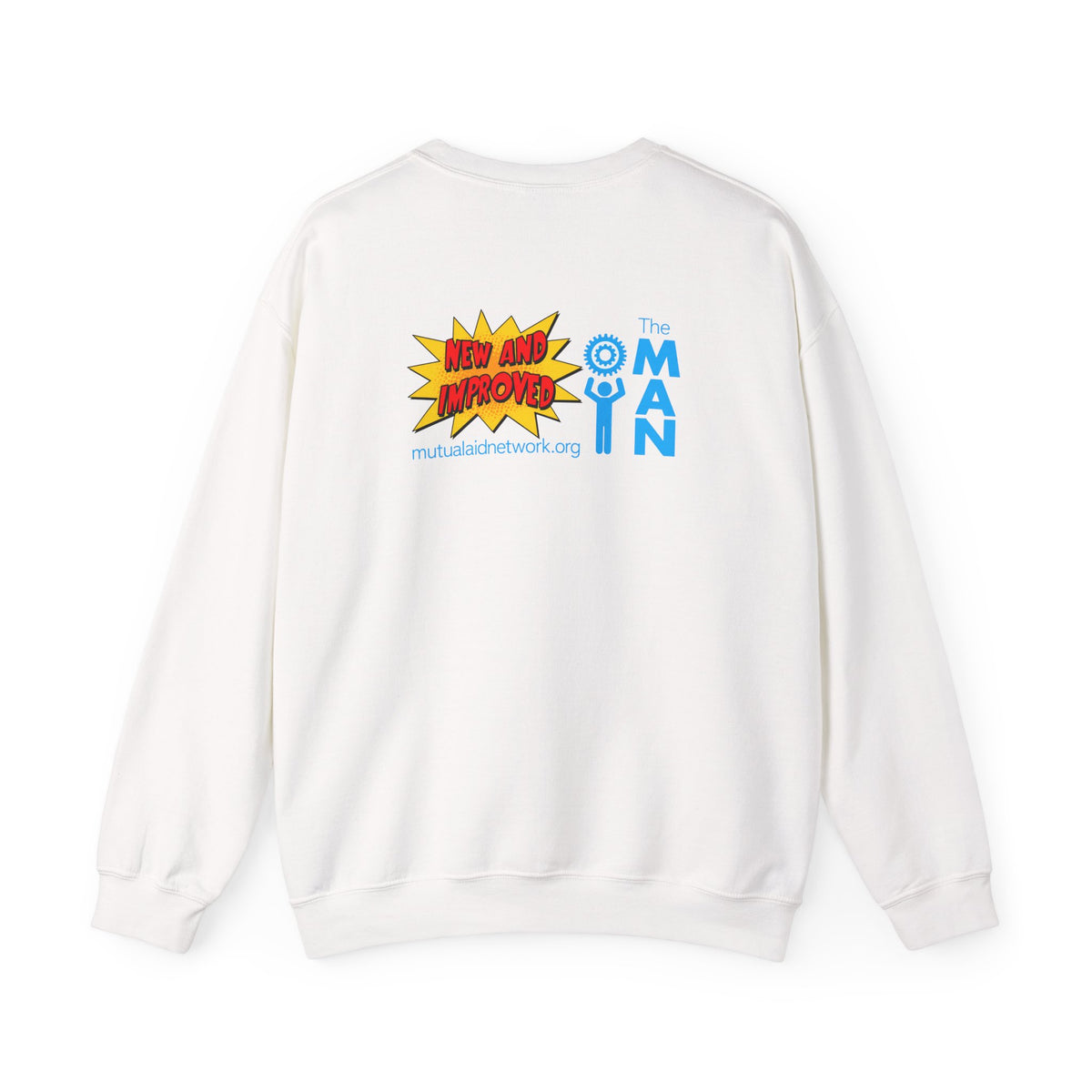 Mutual Aid Network Human Unisex Heavy Blend™ Crewneck Sweatshirt