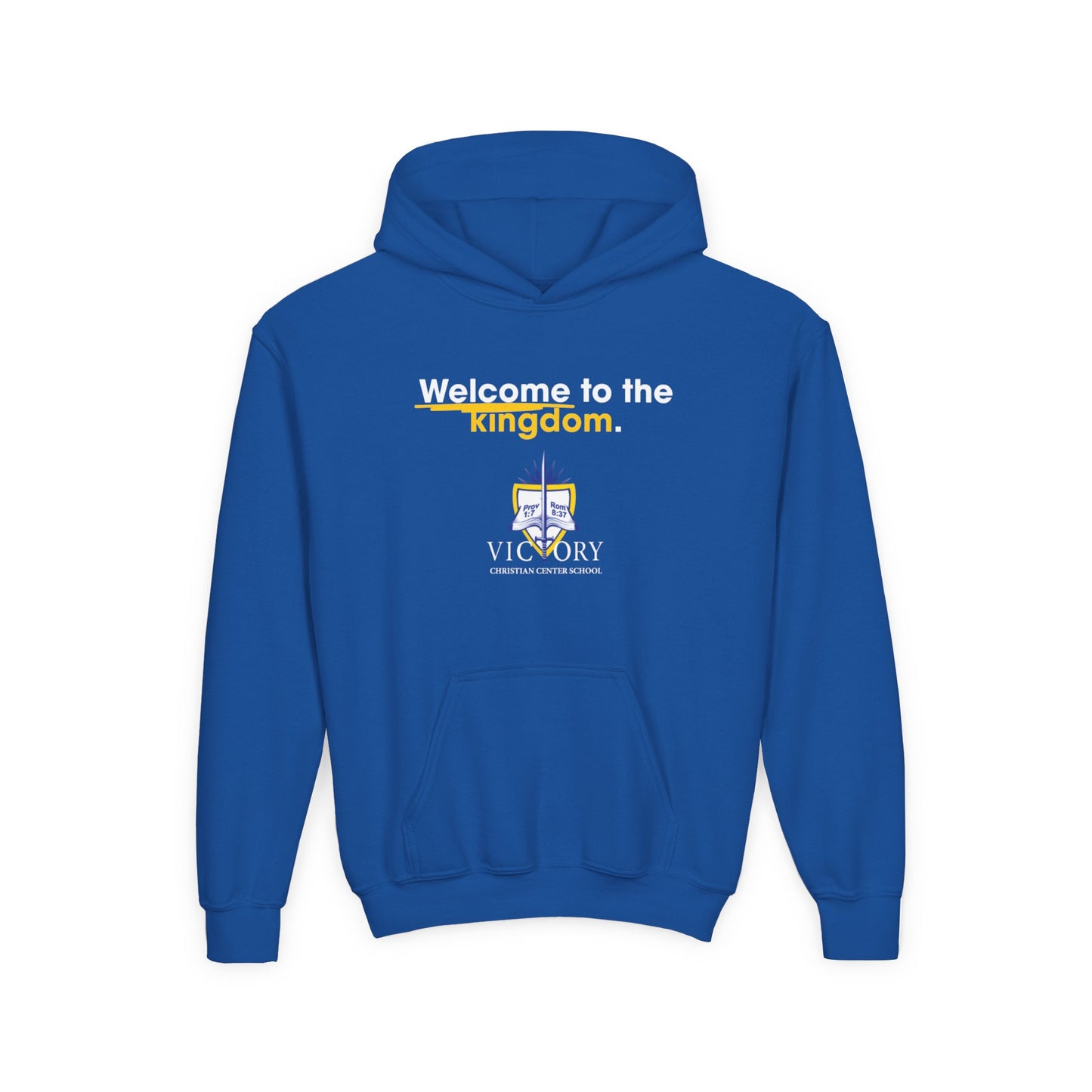 Victory Christian Center School Youth Heavy Blend Hooded Sweatshirt