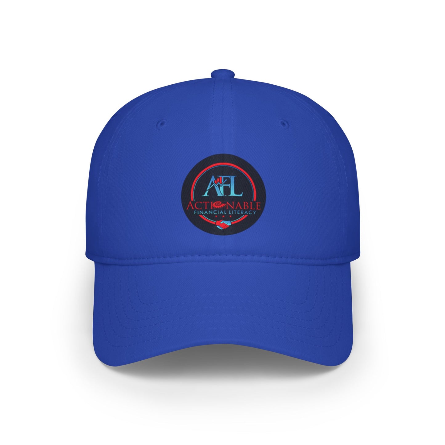 Actionable Financial Literacy Center Low Profile Baseball Cap