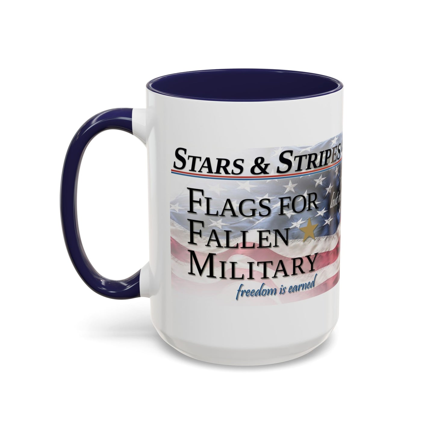 Stars Stripes 4 Ever Foundation Accent Coffee Mug (11, 15oz)