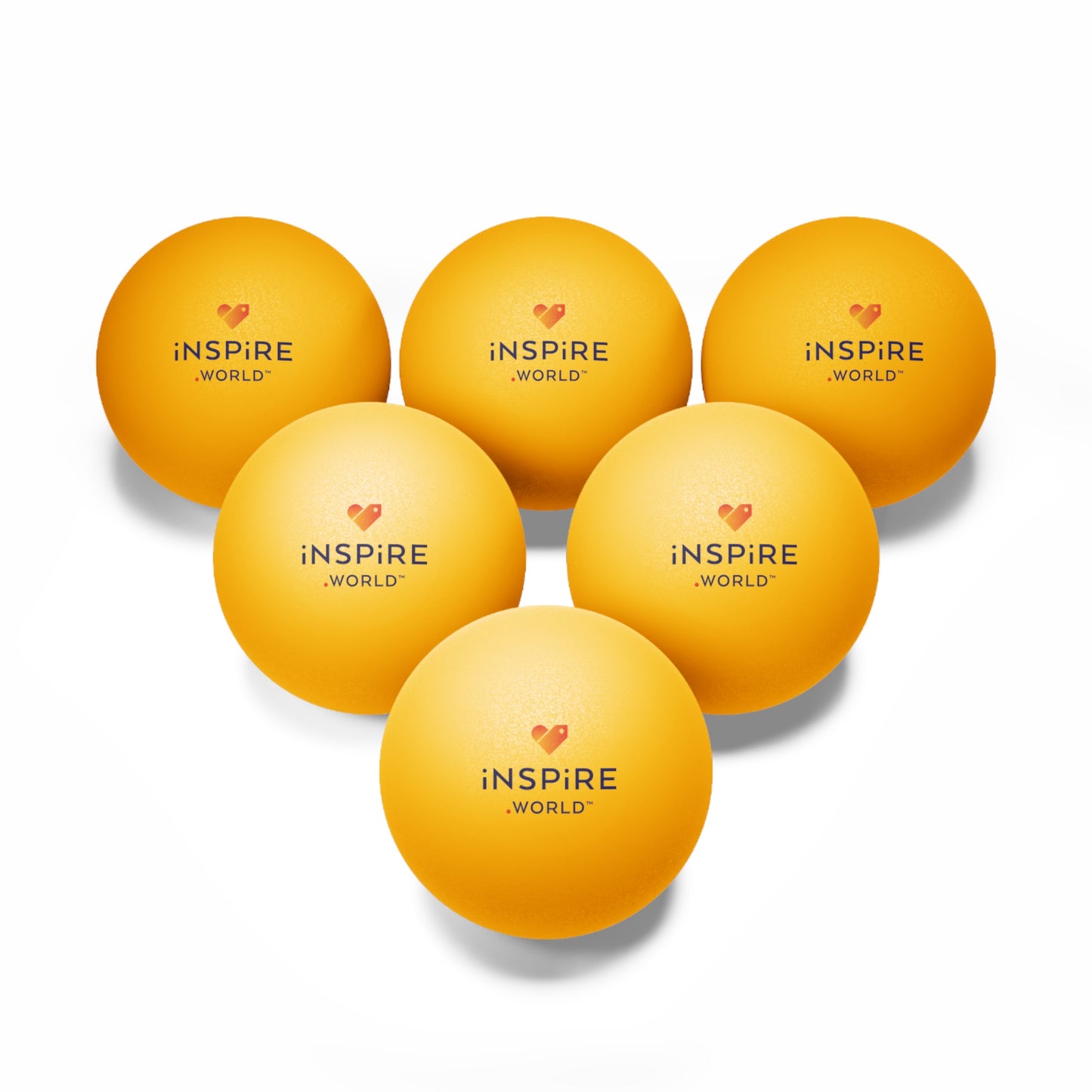 Inspire.World Ping Pong Balls, 6 pcs