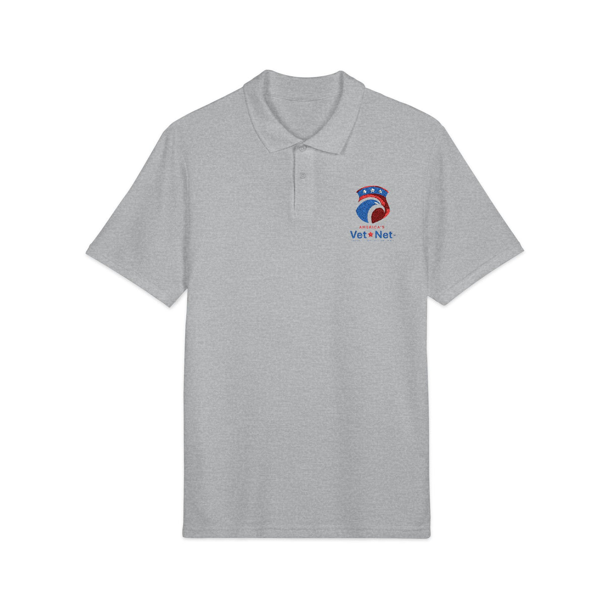 Veteran Legacy Unisex Pique Polo Shirt (Embroidery)