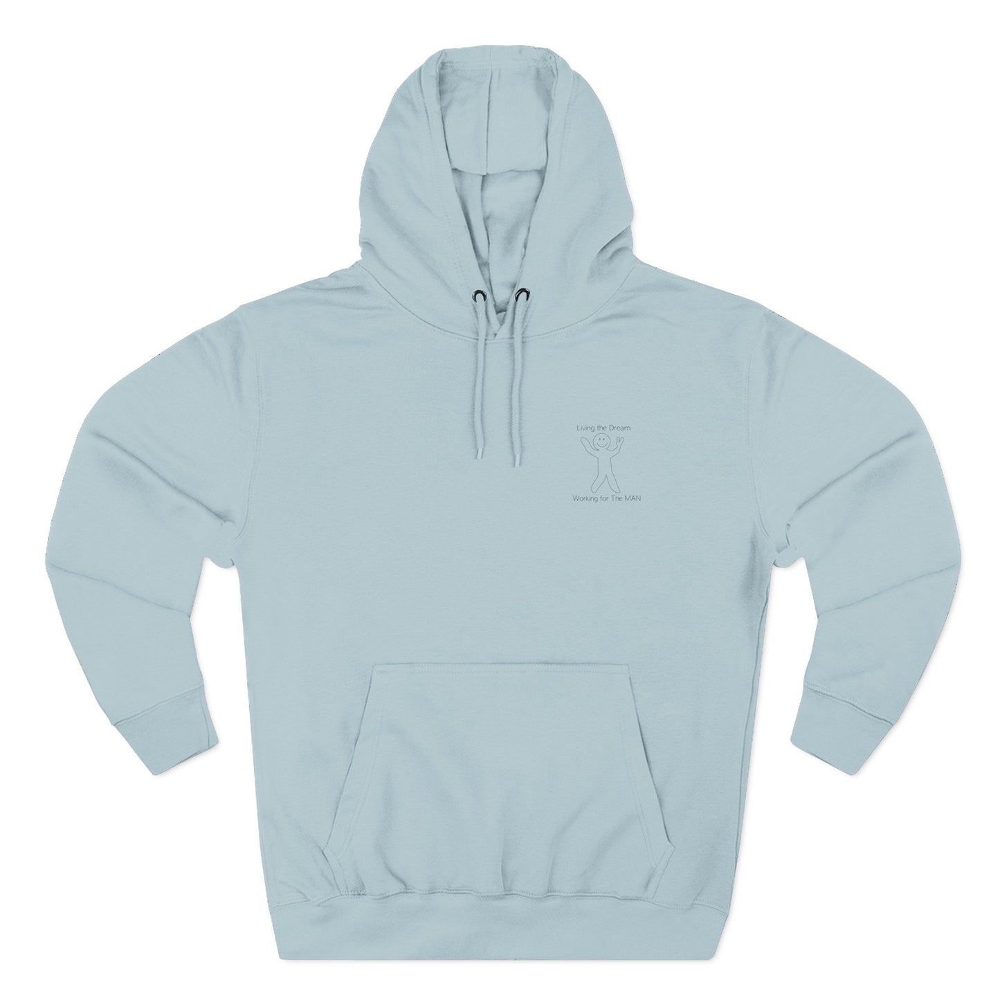 Mutual Aid Network Three-Panel Fleece Hoodie