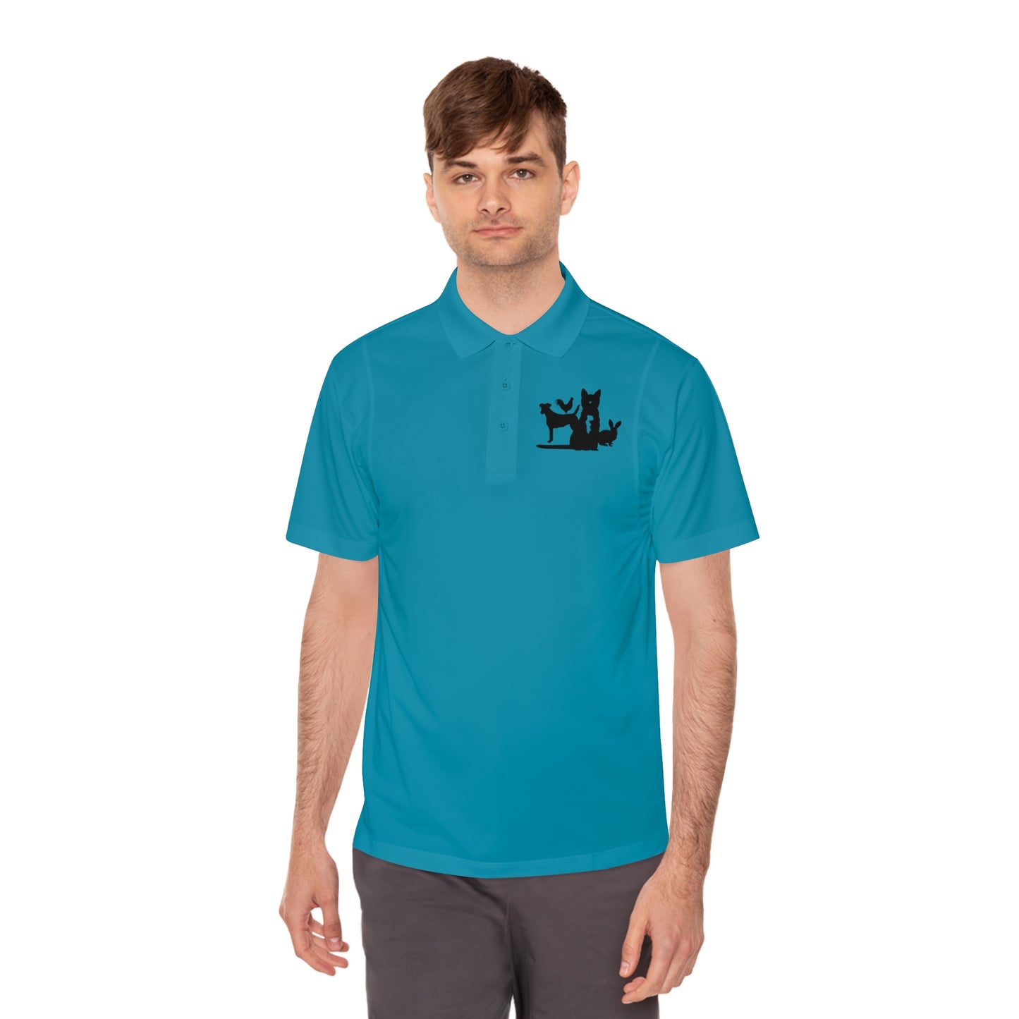 Lake Lowell Animal Rescue Men's Sport Polo Shirt