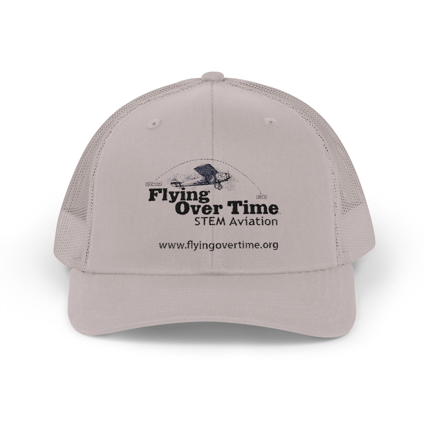 Flying Over Time Snapback Trucker Cap