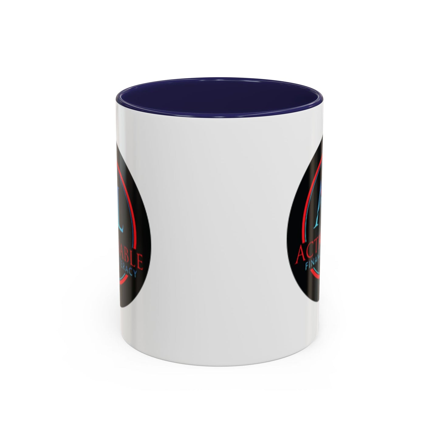 Actionable Financial Literacy Center Accent Coffee Mug (11oz)
