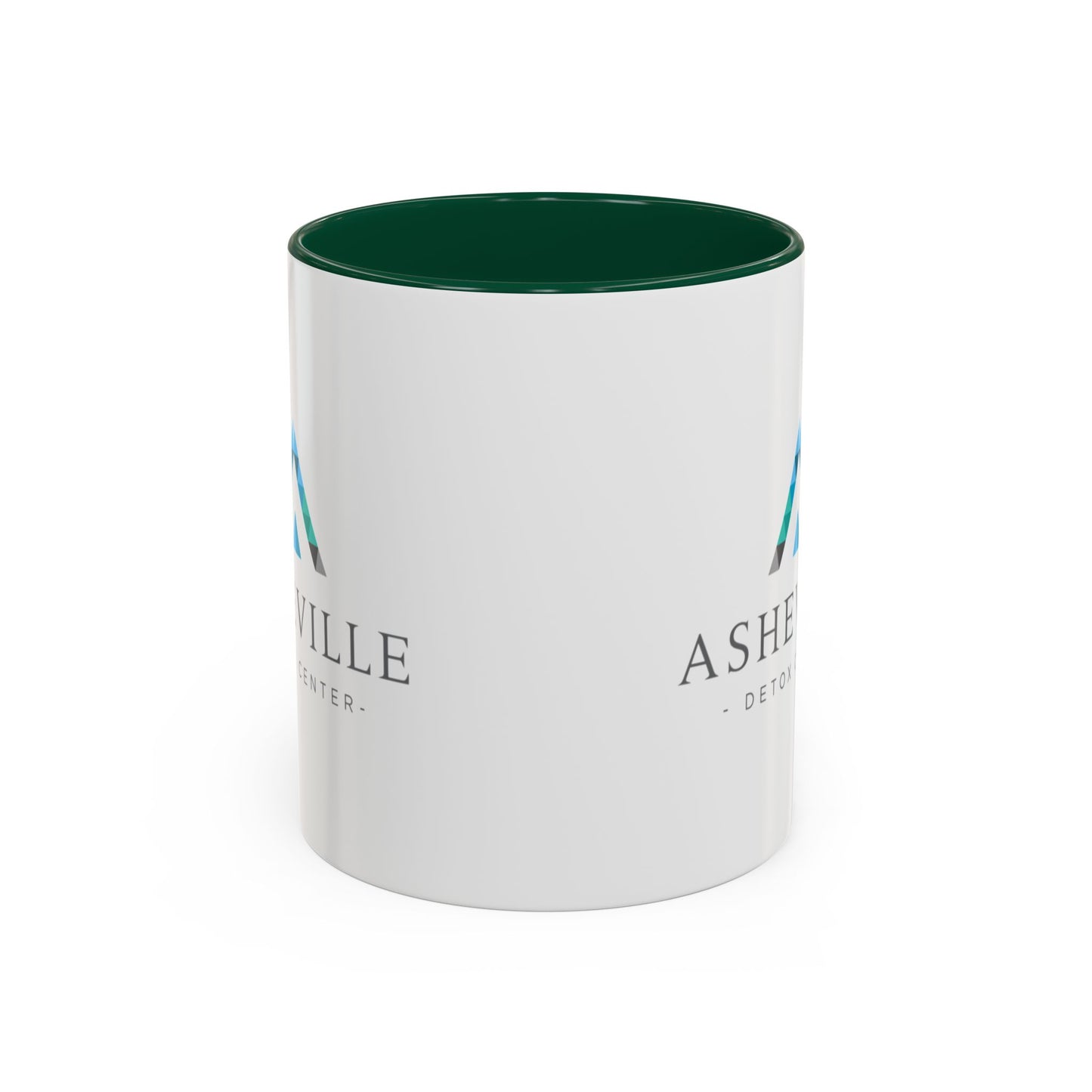Asheville Detox Center Two-Tone Accent Mug (11oz, 15oz)