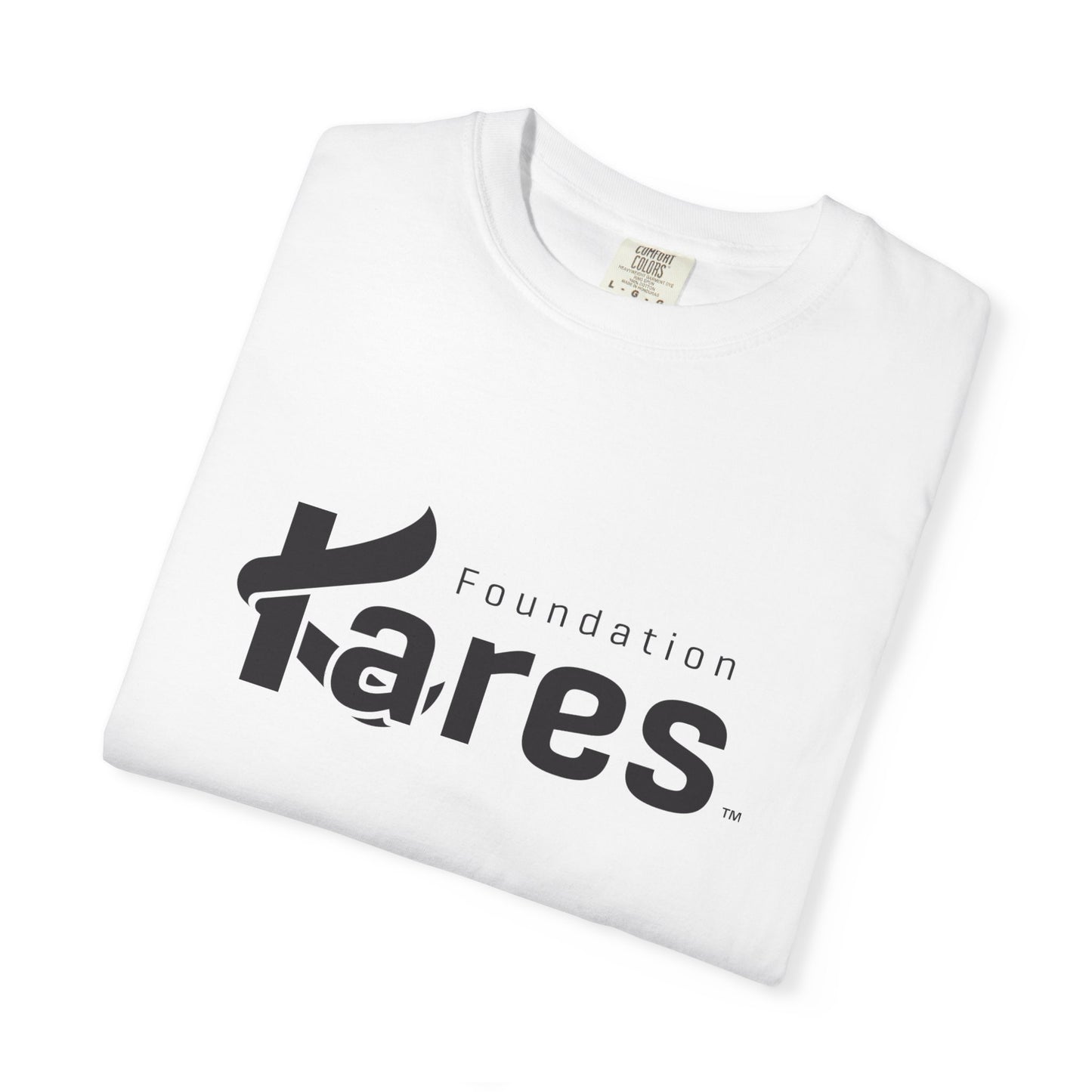 Kares Foundation - Black Logo Unisex Garment-Dyed T-shirt