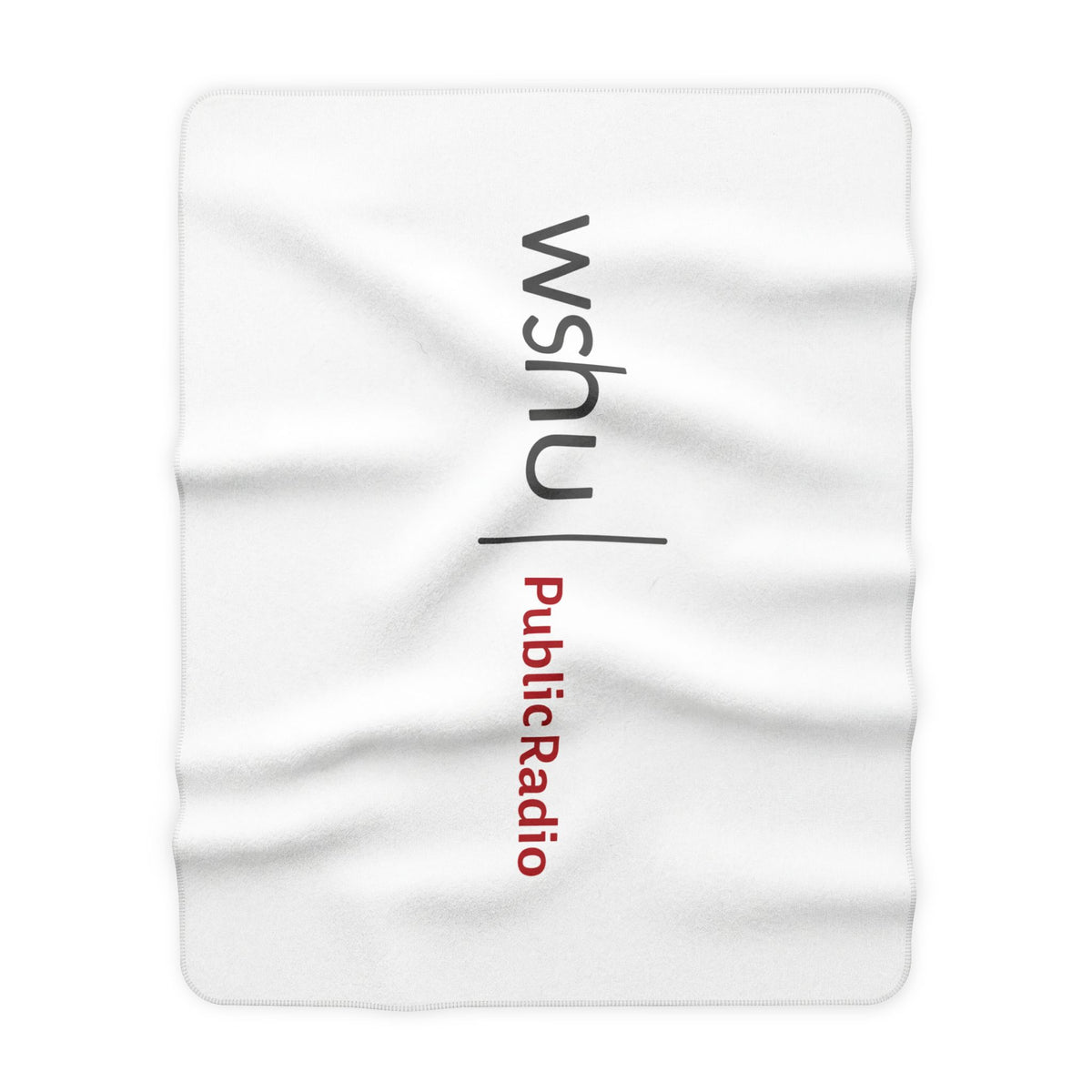 WSHU Deluxe Sherpa Fleece Blanket