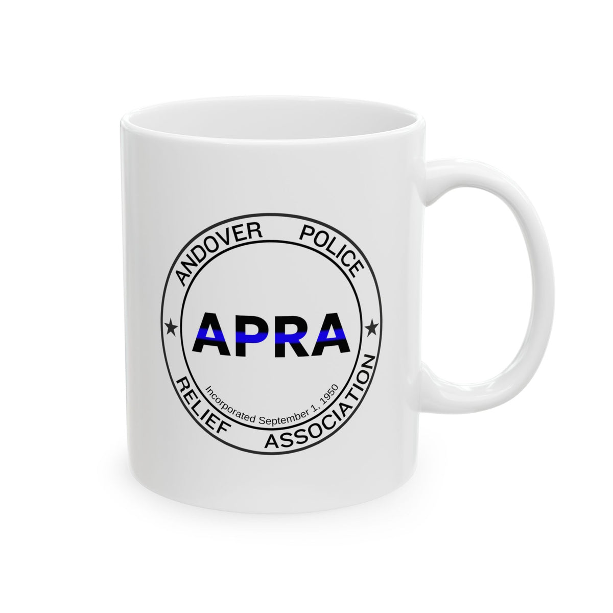 Andover Police Relief Association Ceramic Mug, (11oz, 15oz)
