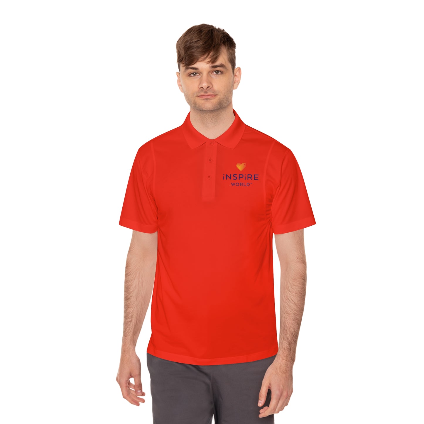 Inspire.World Men's Sport Polo Shirt