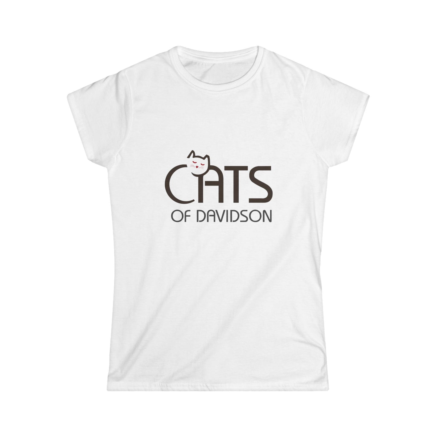 Cats of Davidson Women's Softstyle Tee