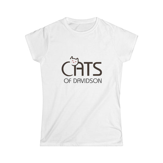 Cats of Davidson Women's Softstyle Tee