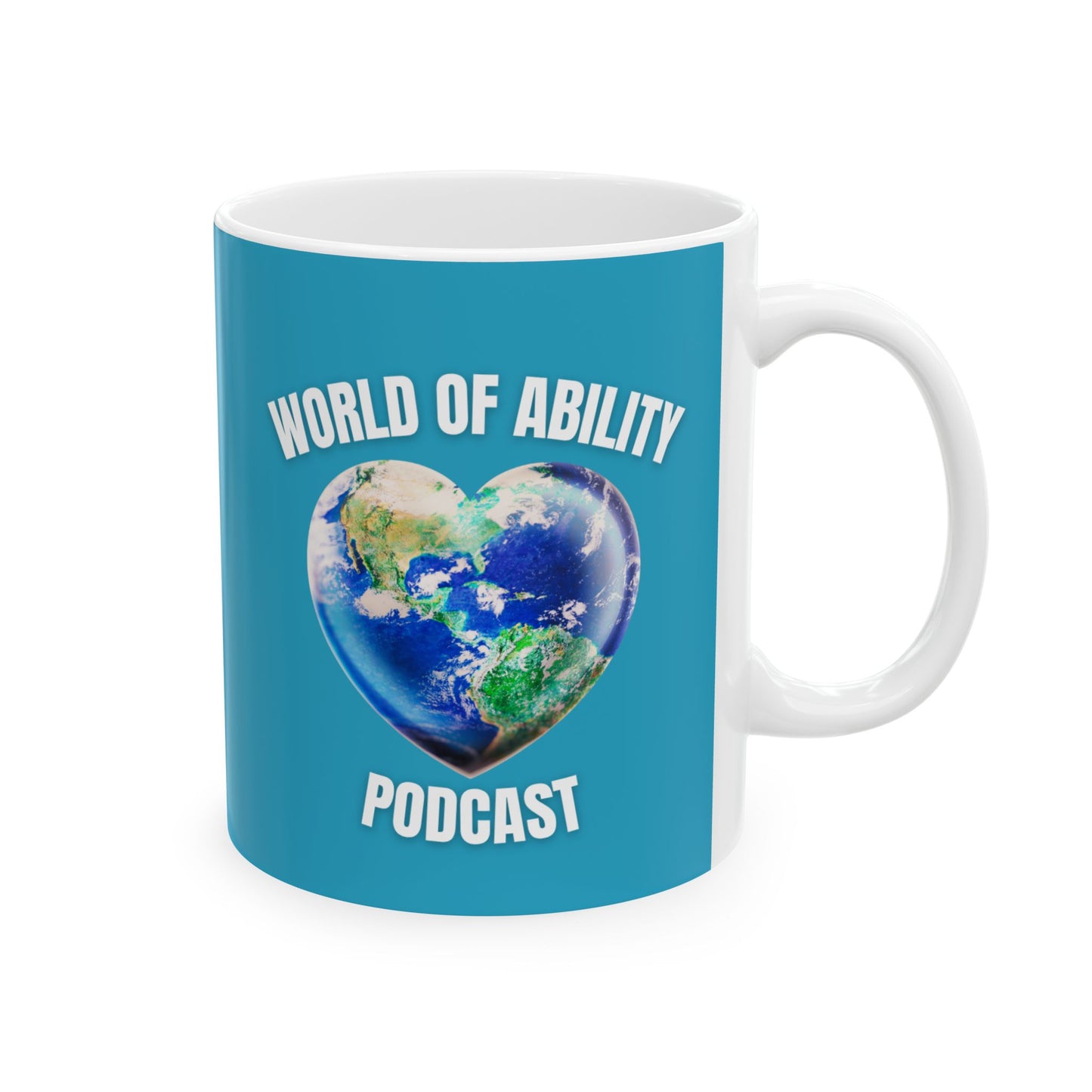World Ability Network Ceramic Mug, (11oz, 15oz)