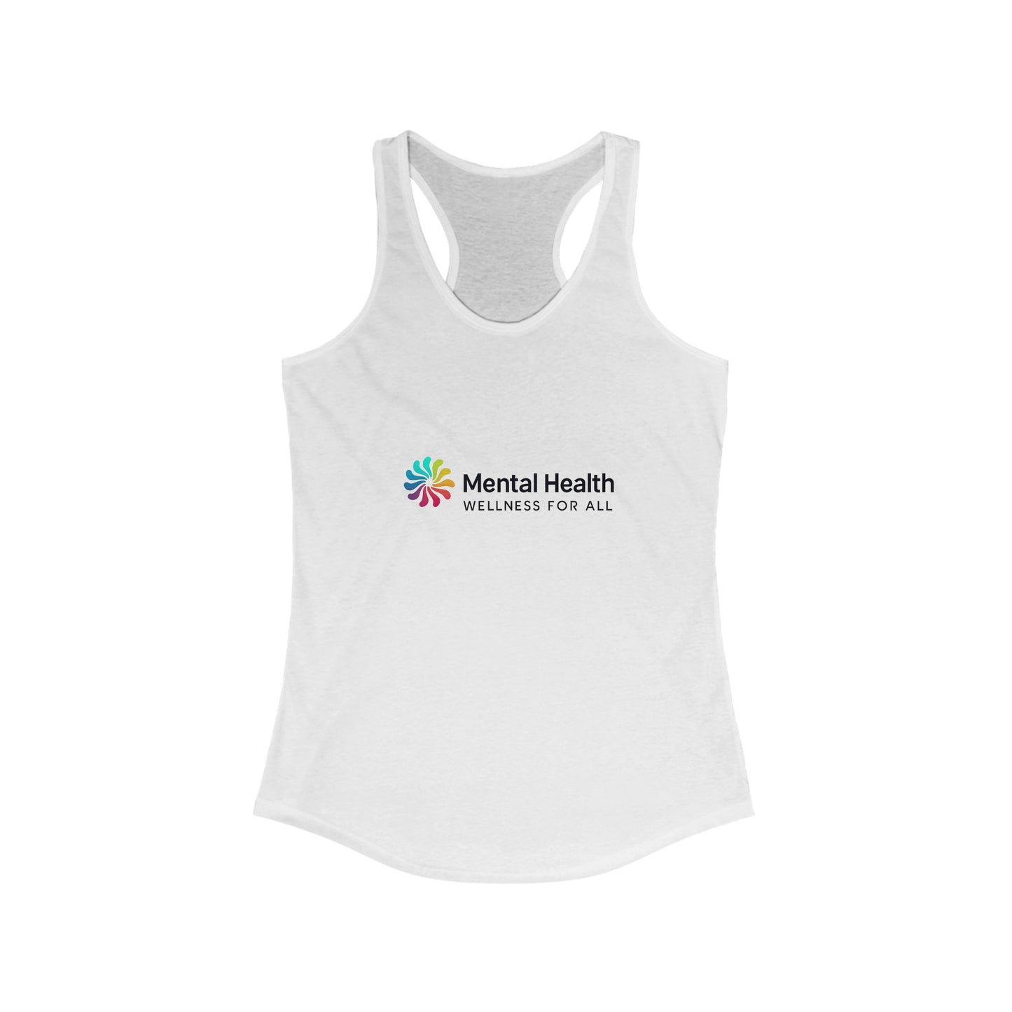 Mental Health Wellness Women's Ideal Racerback Tank