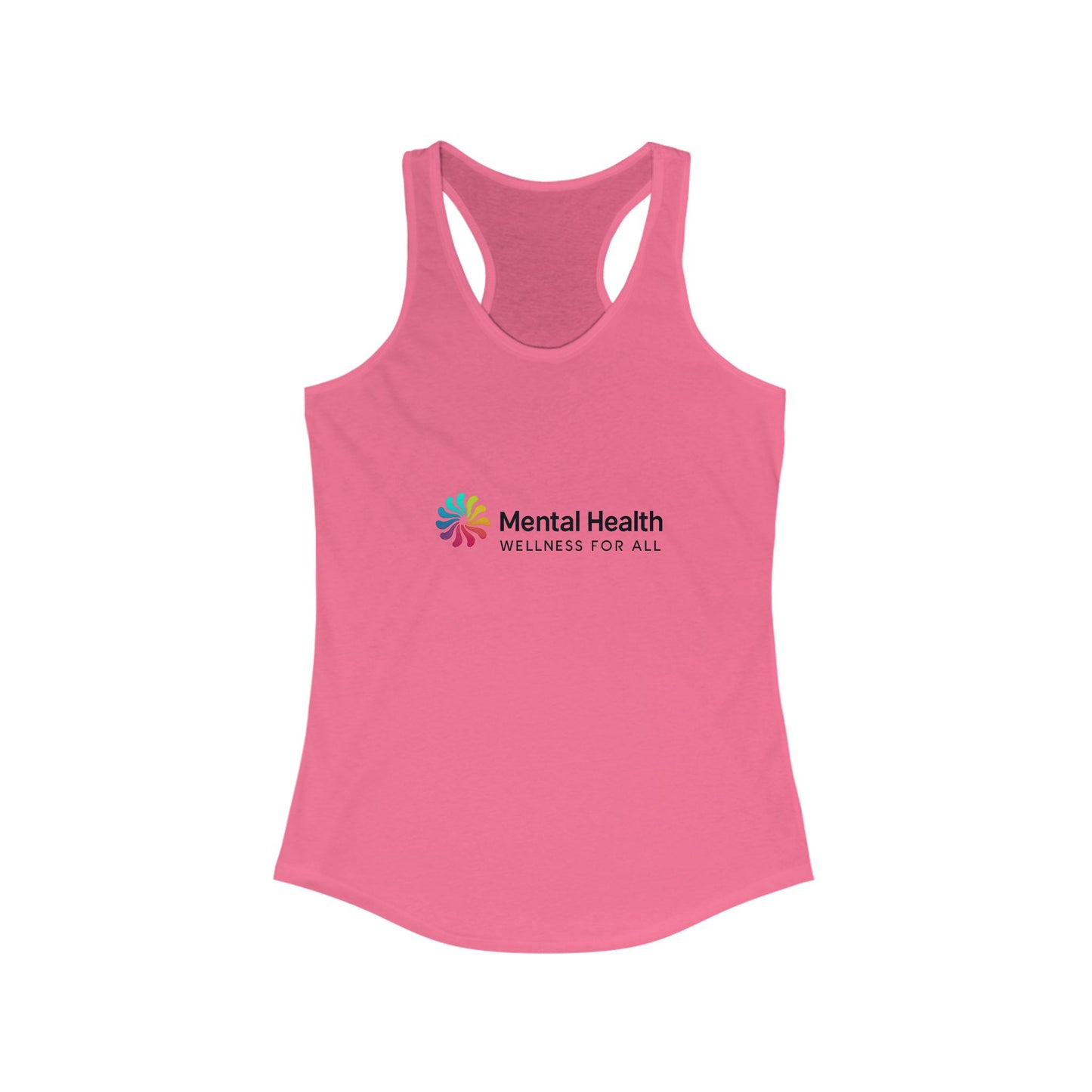 Mental Health Wellness Women's Ideal Racerback Tank
