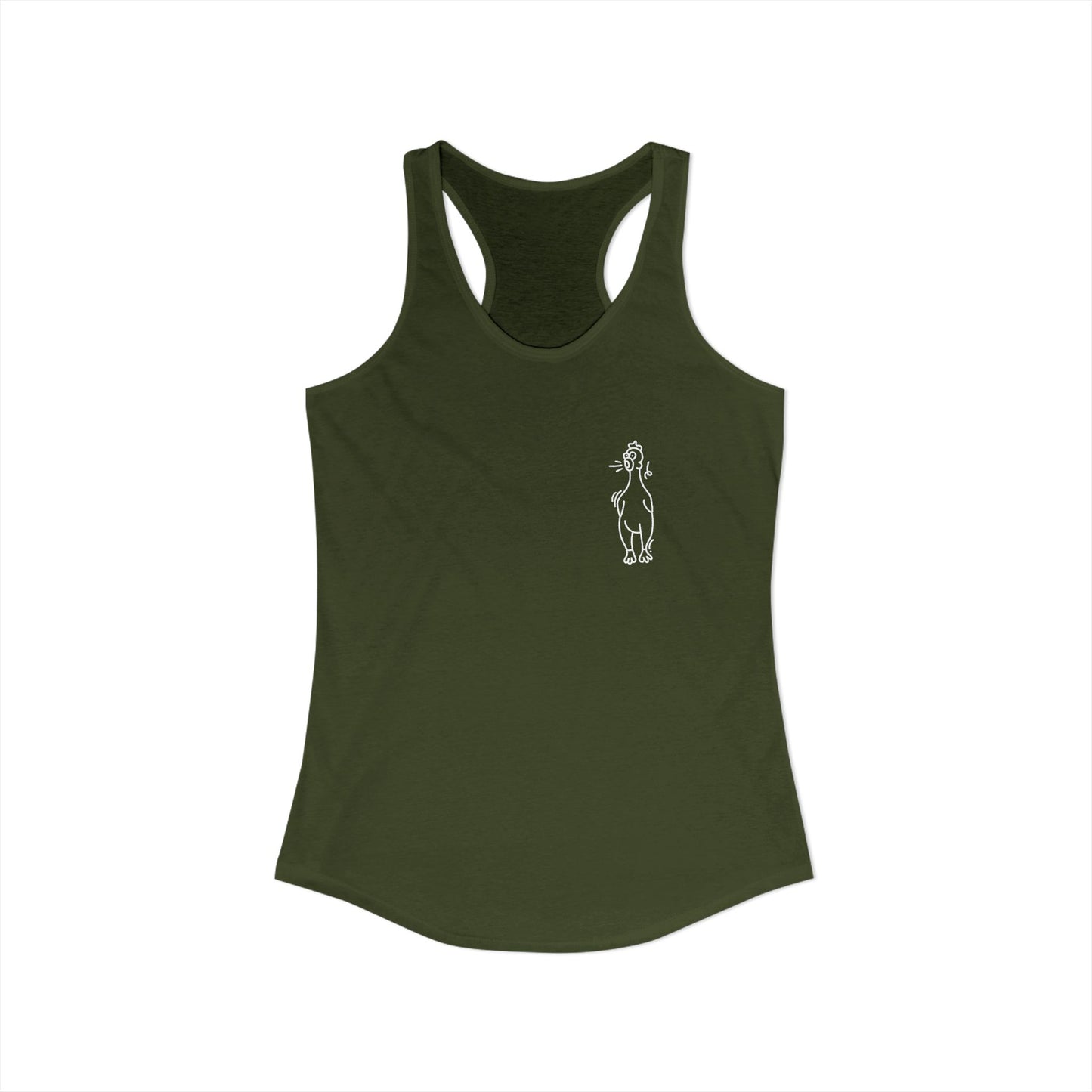 Westie Merch Women's Ideal Racerback Tank