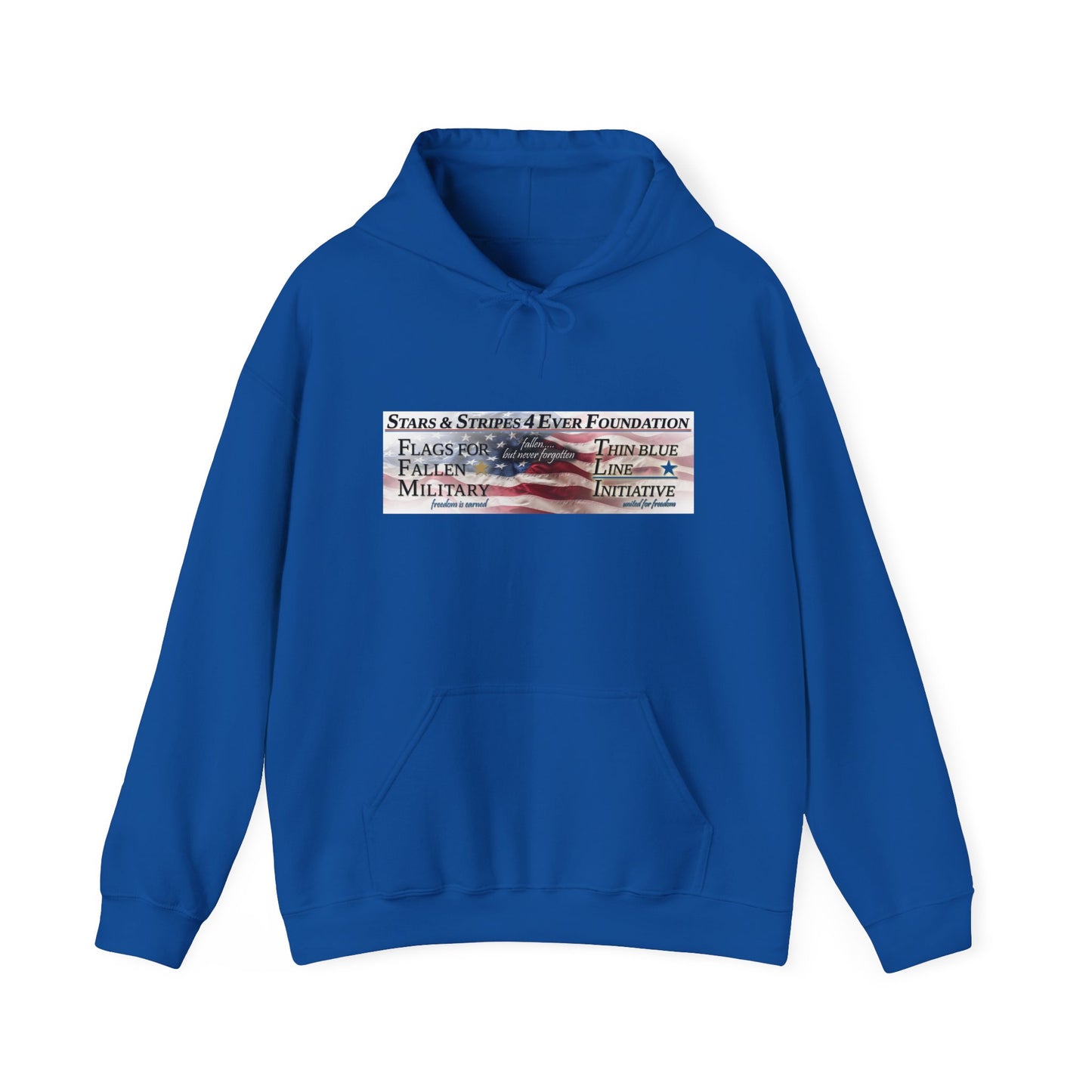 Stars Stripes 4 Ever Foundation Unisex Heavy Blend™ Hooded Sweatshirt