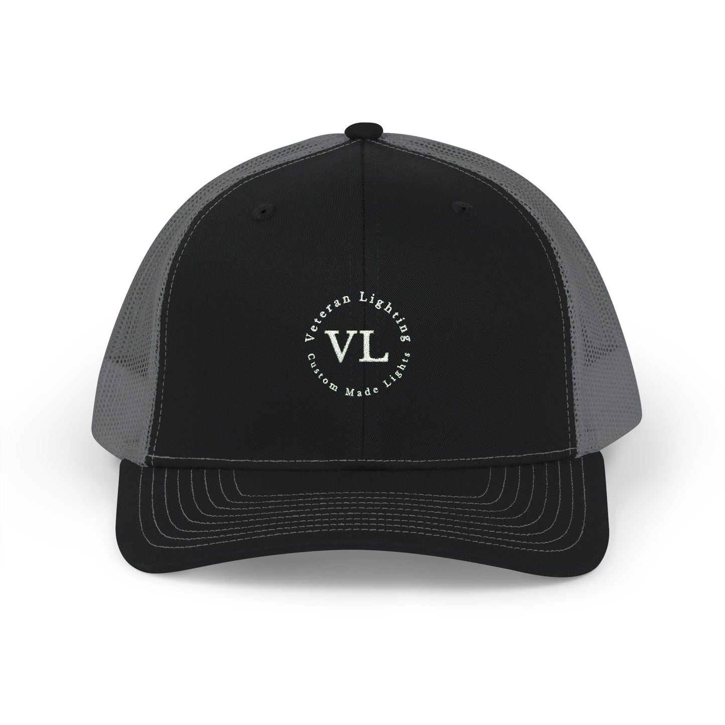 Veteran Lighting Snapback Trucker Cap