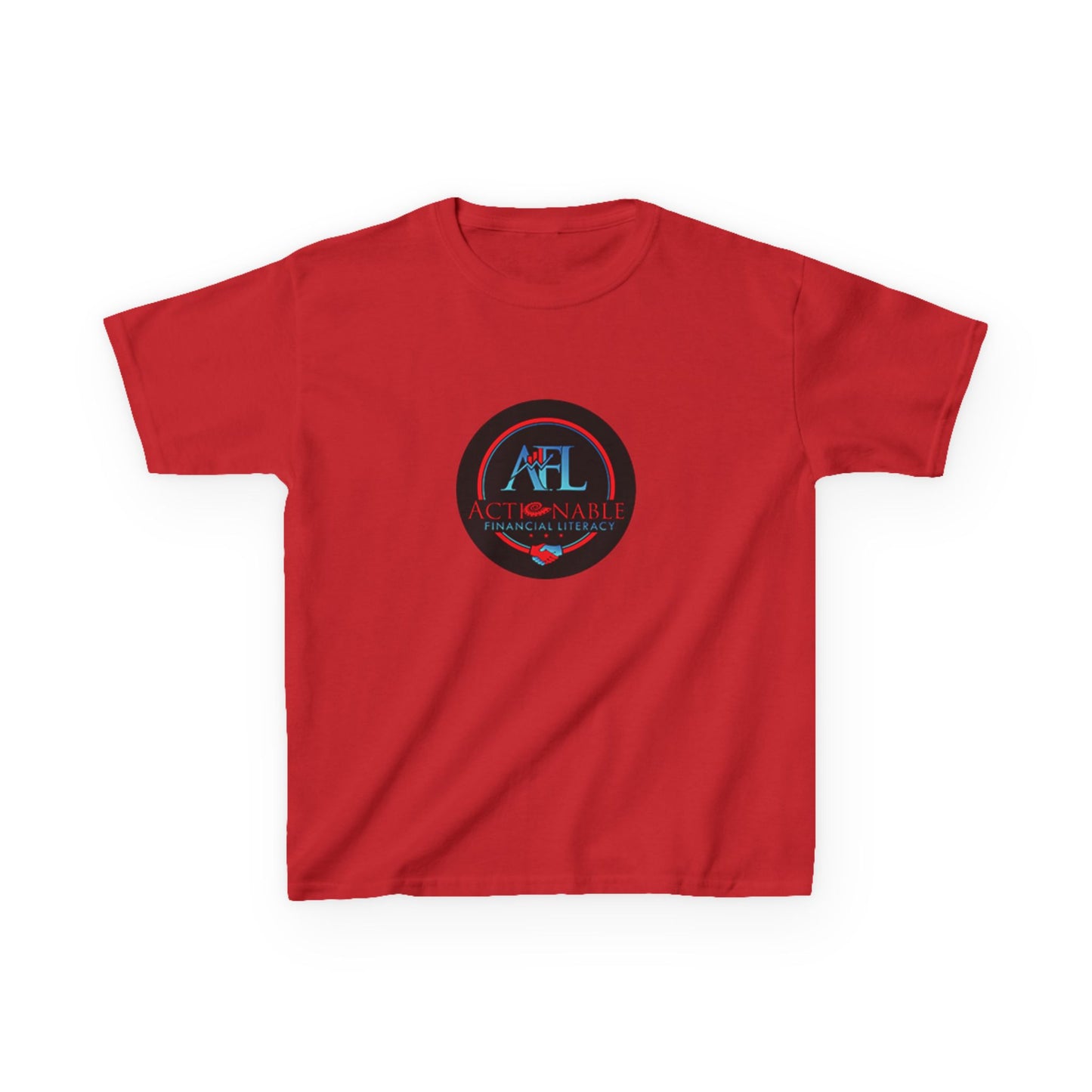 Actionable Financial Literacy Center Kids Heavy Cotton™ Tee