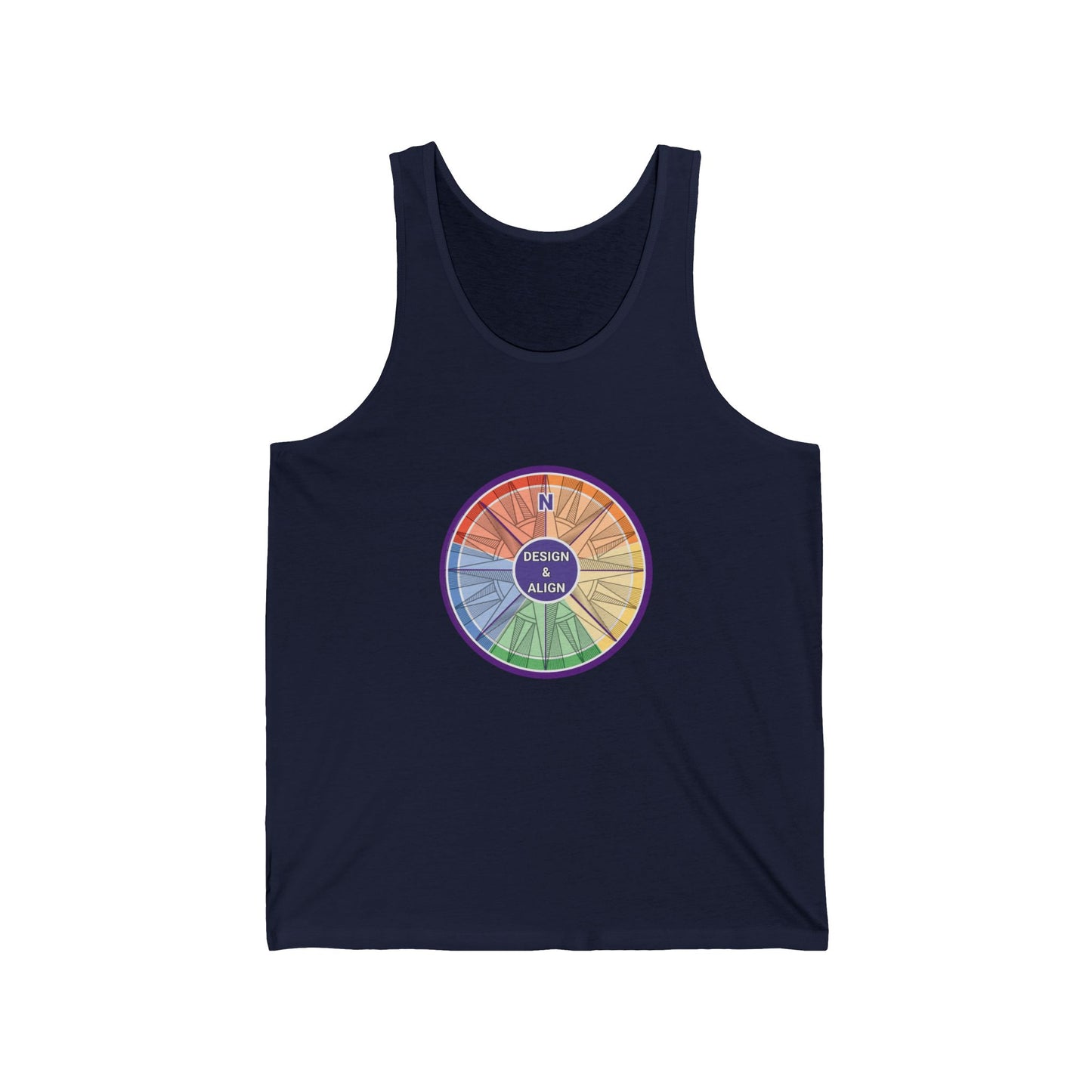 Design and Algin Unisex Jersey Tank