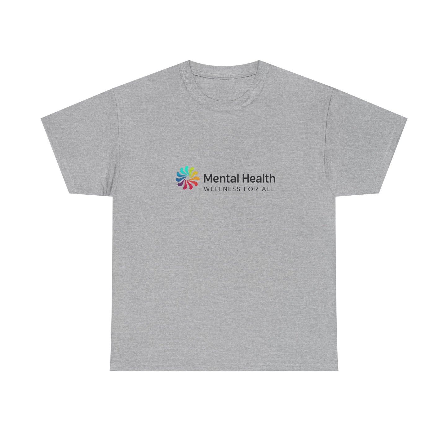 Mental Health Wellness Unisex Heavy Cotton Tee