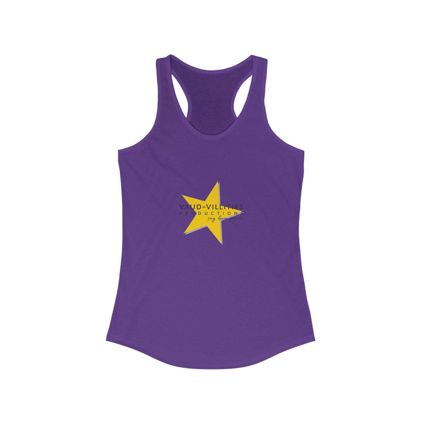 Vaud-Villities Productions Women's Ideal Racerback Tank