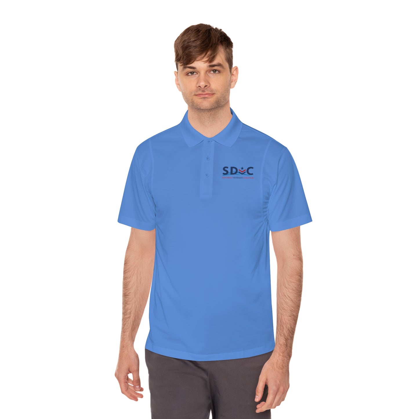 SDVC Men's Sport Polo Shirt