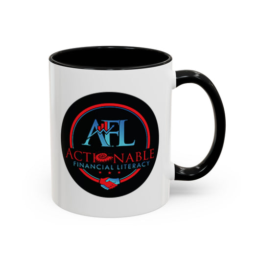Actionable Financial Literacy Center Accent Coffee Mug (11oz)