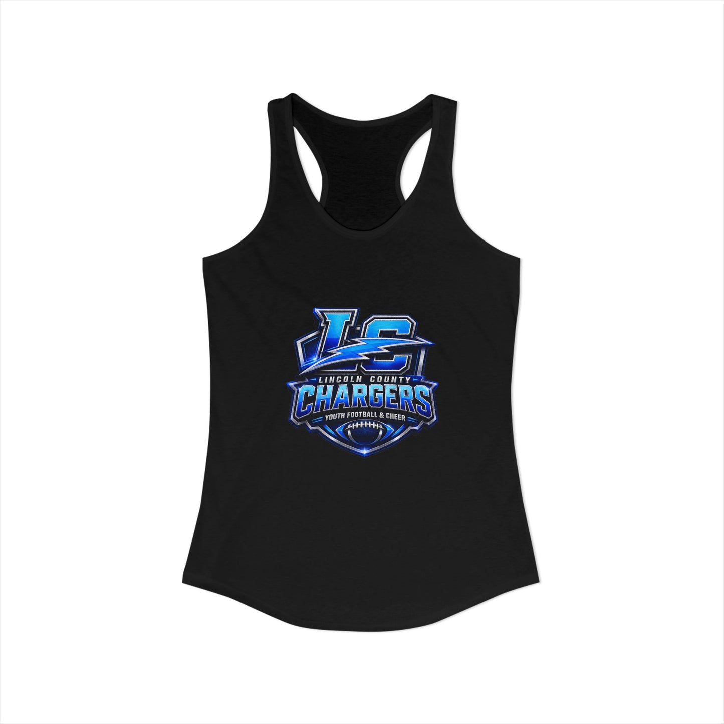 LC Chargers Women's Ideal Racerback Tank