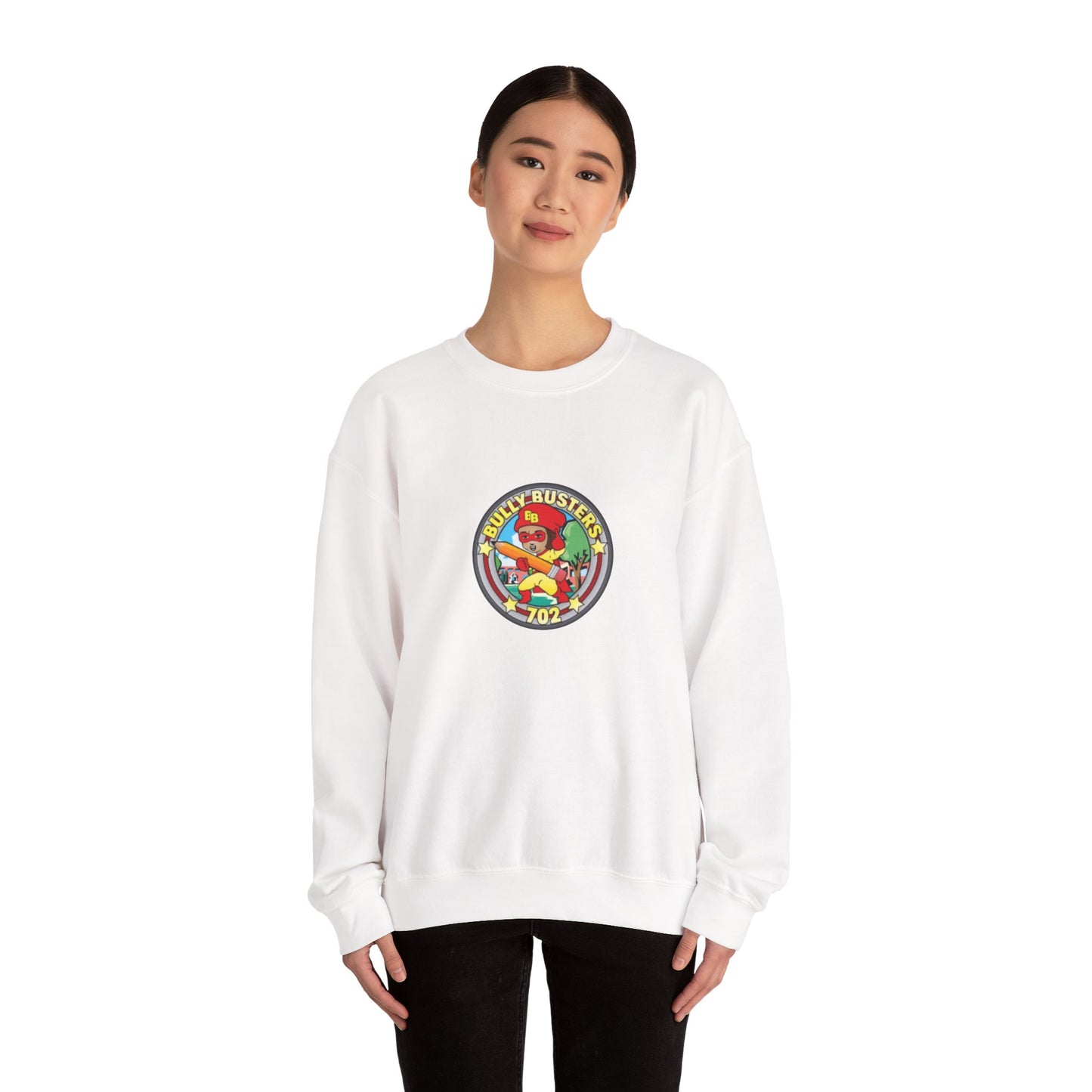 Bully Busters 702 Unisex Heavy Blend™ Crewneck Sweatshirt
