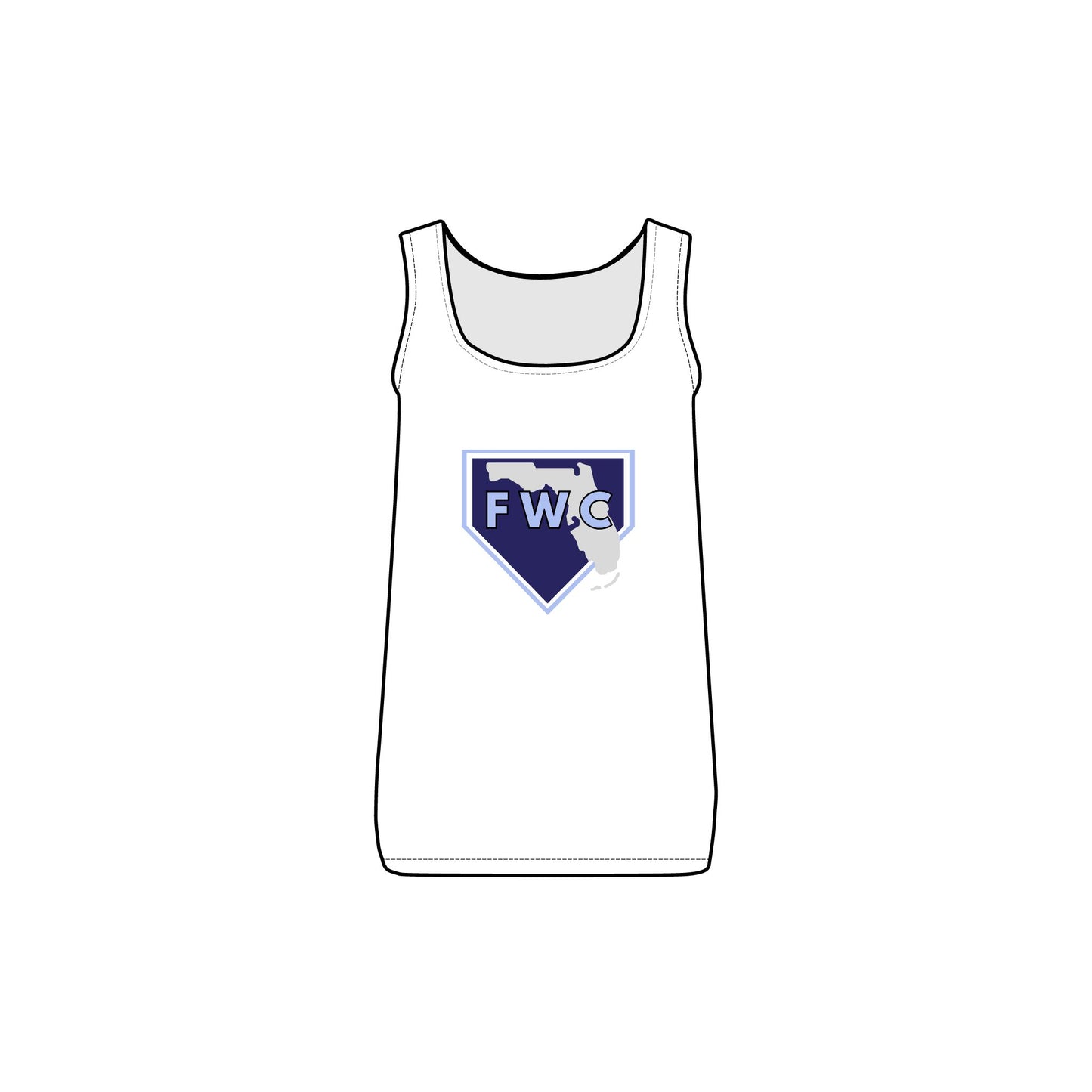 WFL Thunder Women's Baby Rib Tank