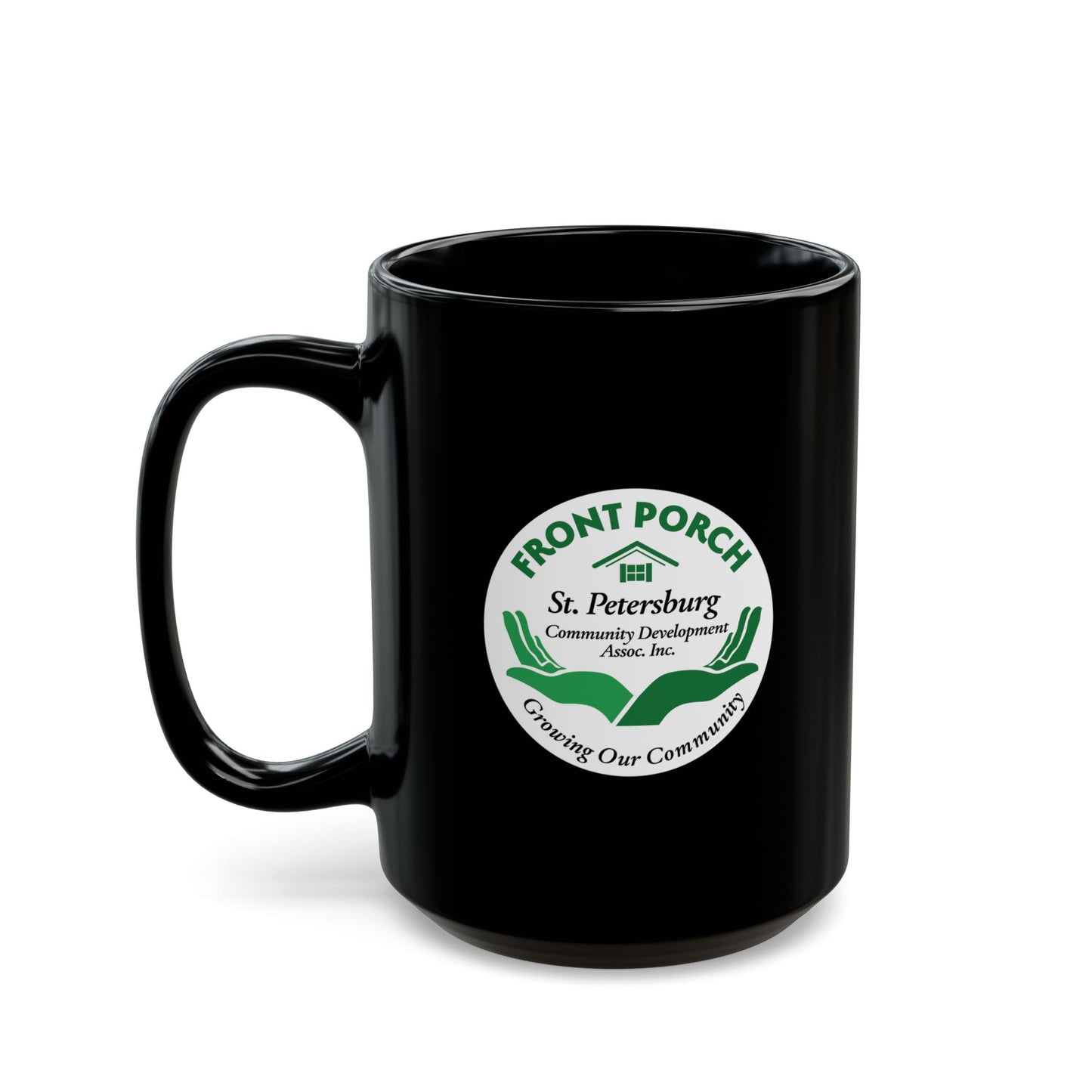 Front Porch Black Mug (11oz, 15oz)