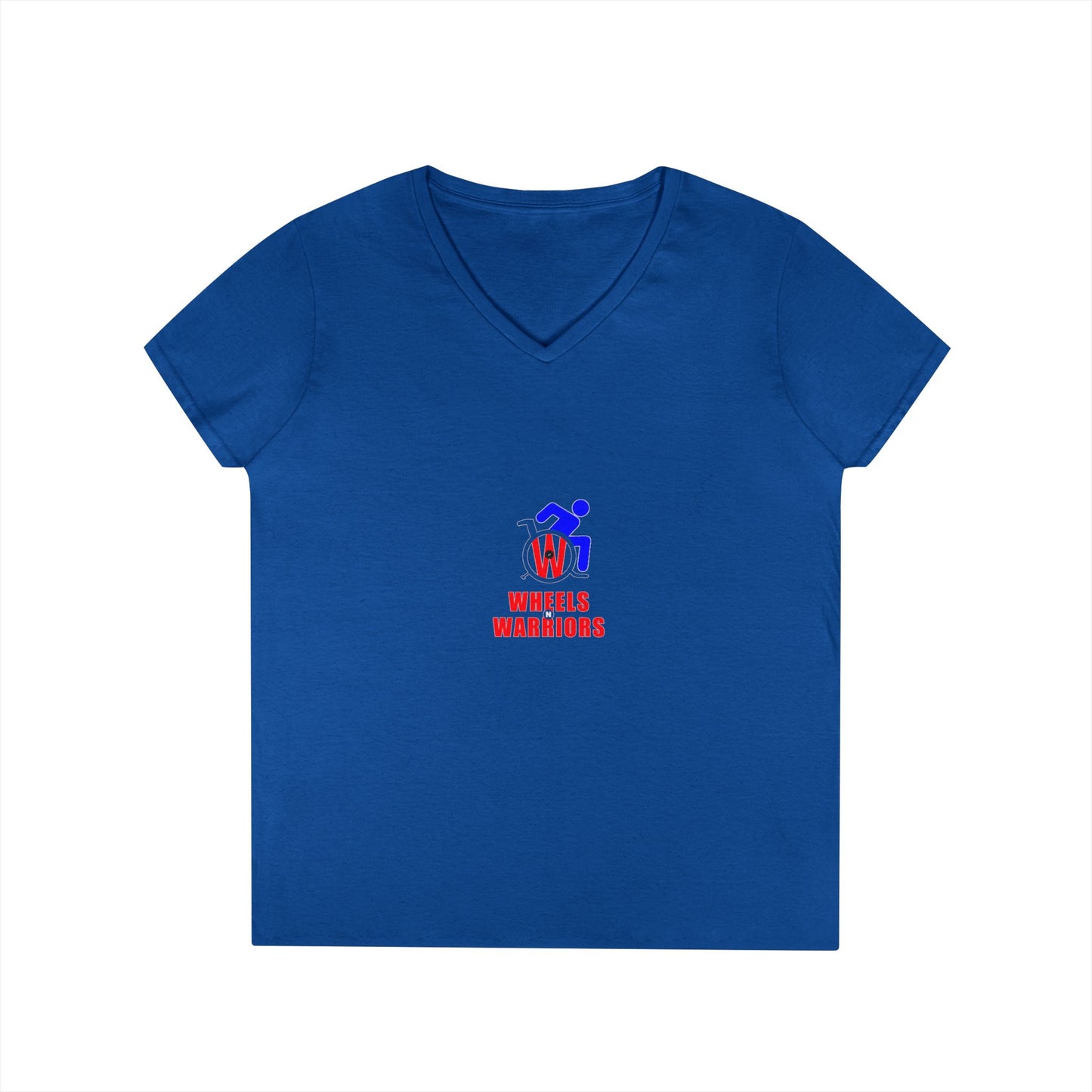 Wheels N Warriors Ladies' V-Neck T-Shirt