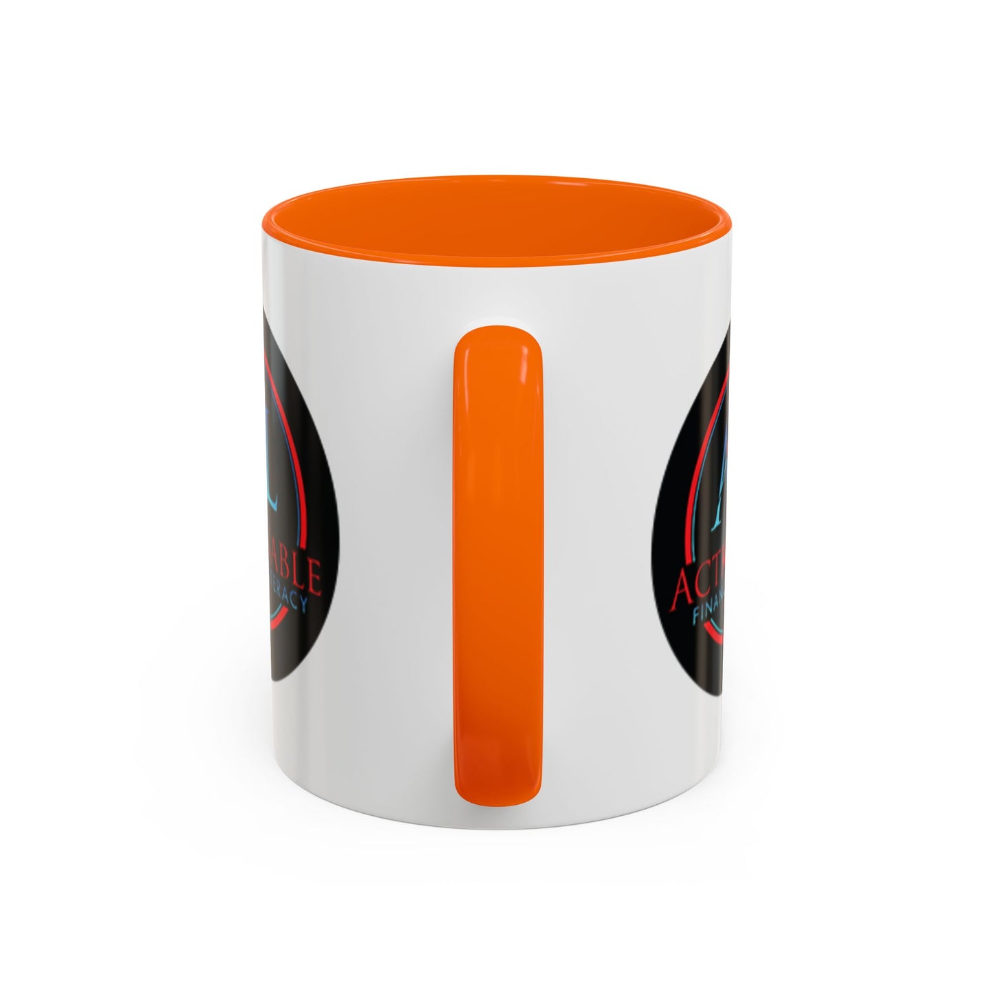 Actionable Financial Literacy Center Accent Coffee Mug (11oz)