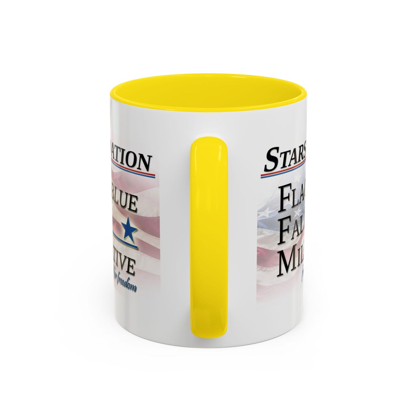 Stars Stripes 4 Ever Foundation Accent Coffee Mug (11, 15oz)