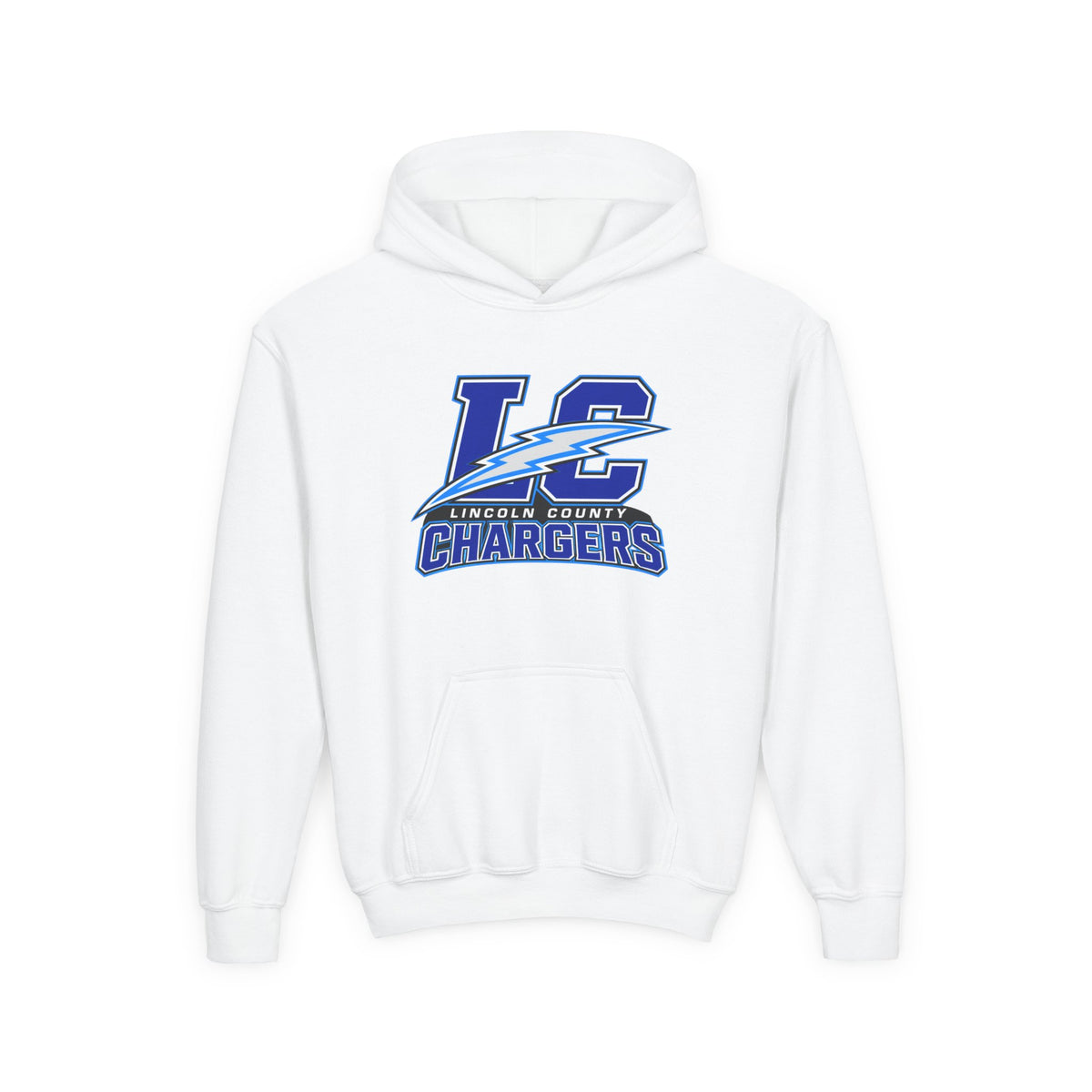 LC Chargers Youth Heavy Blend Hooded Sweatshirt