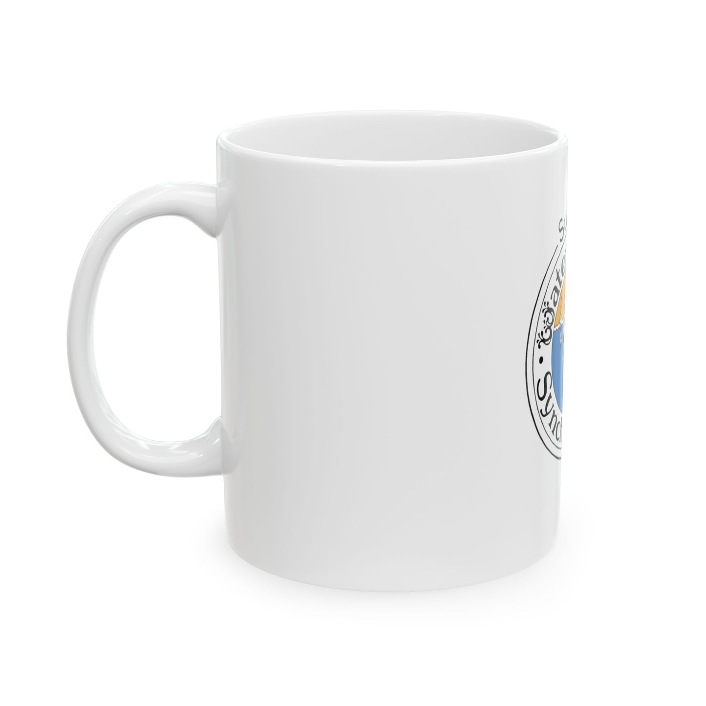 Suncoast Waterworks Ceramic Mug, (11oz, 15oz)