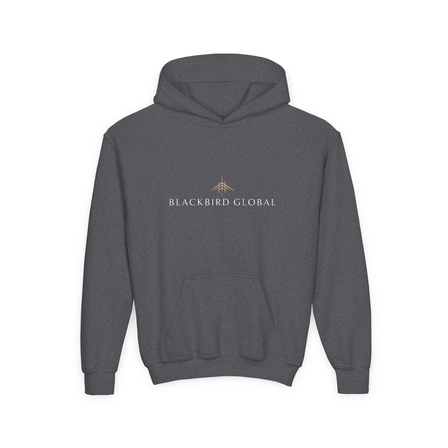 Blackbird Global Youth Heavy Blend Hooded Sweatshirt
