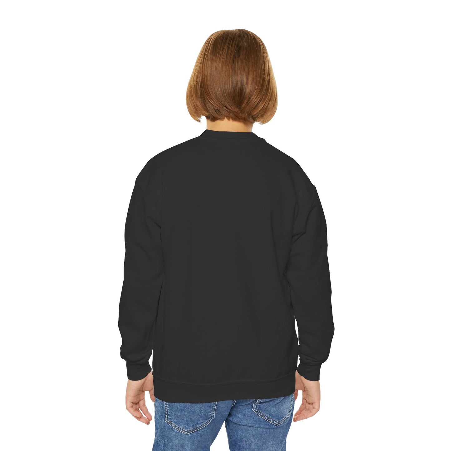 1st Veterans Kids Care Youth Crewneck Sweatshirt