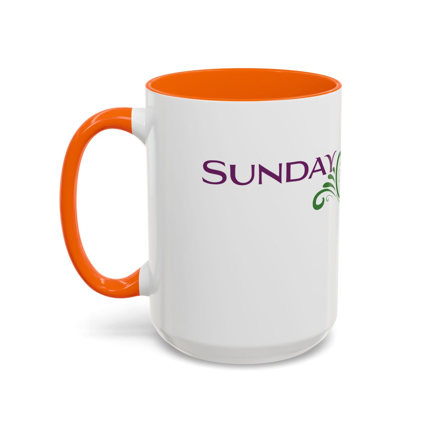 Sunday Baroque Accent Coffee Mug (11, 15oz)