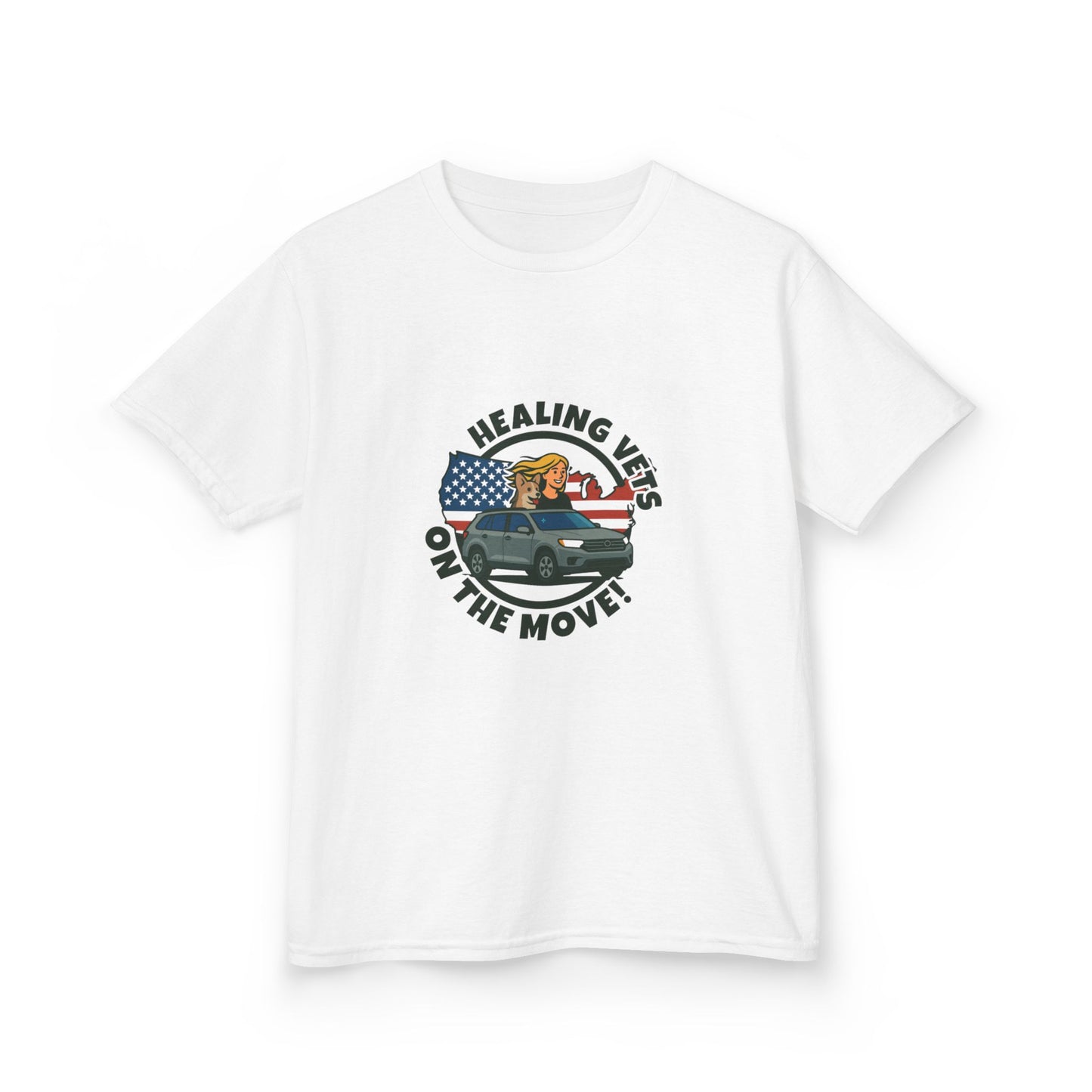 Healing Vets on the Move Kids Heavy Cotton™ Tee