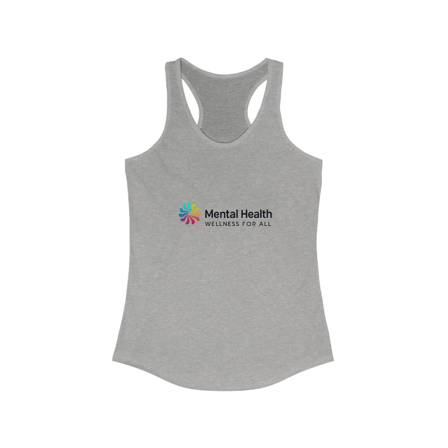 Mental Health Wellness Women's Ideal Racerback Tank