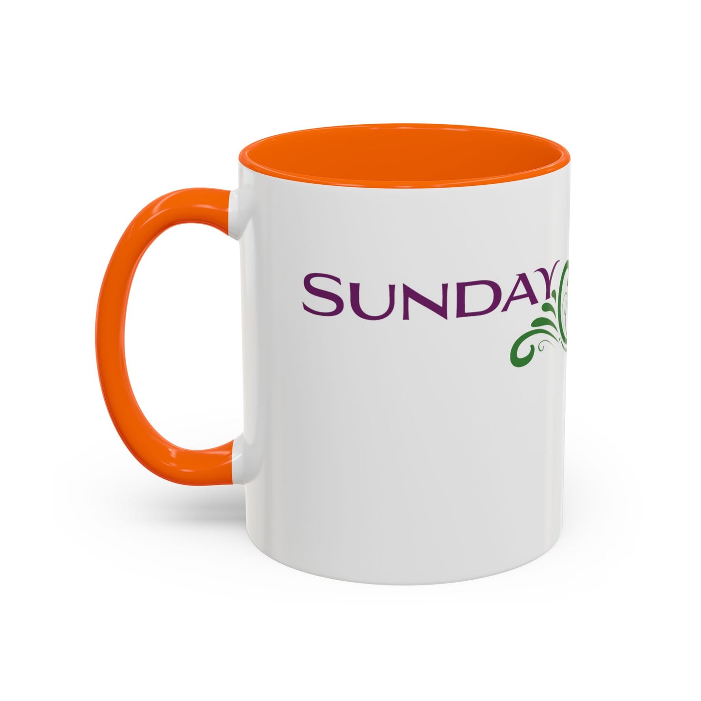 Sunday Baroque Accent Coffee Mug (11, 15oz)