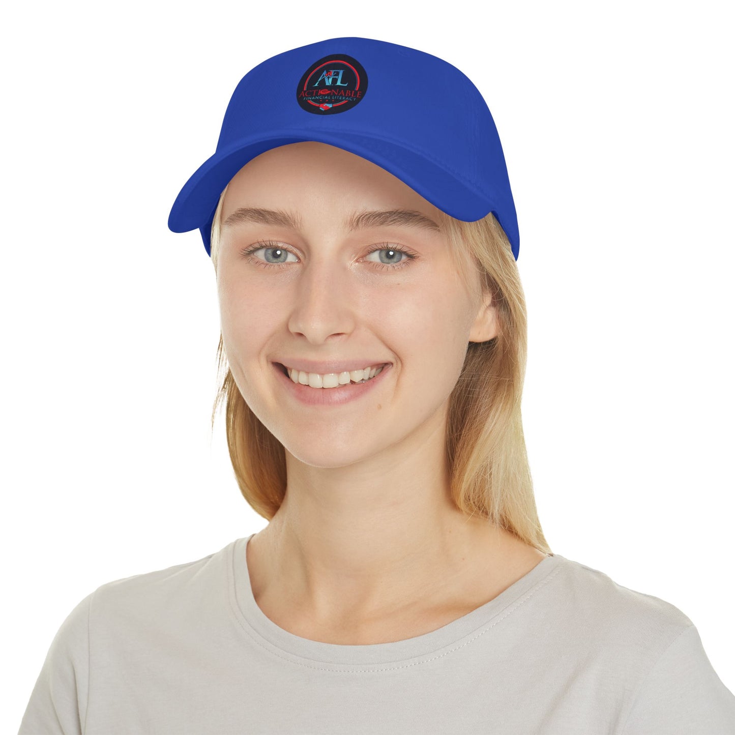 Actionable Financial Literacy Center Low Profile Baseball Cap